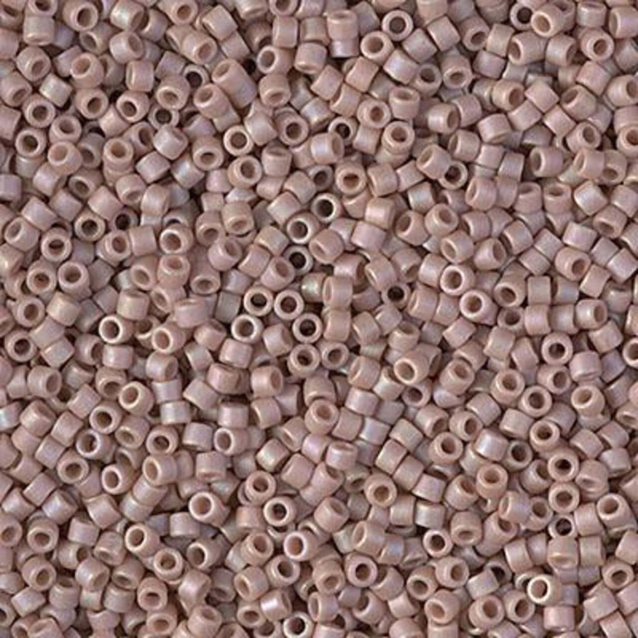 Miyuki Delica Bead 11/0, DB2305, Matte Opaque Glazed Beige AB, 5 grams